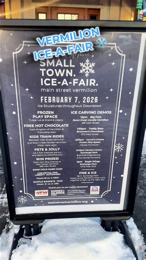 One of the reasons I LOVE Vermilion, Ohio. So many great local events throughout the year. Had a blast at this year’s ice-a-fair event! So many cool sculptures! #vacationland #vermilionrealtor #vermilionrealestate
