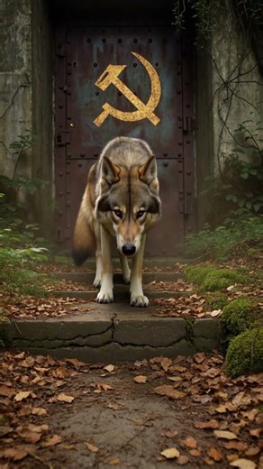 Wolf GoPro Enters Chernobyl Forest… Then Finds a Hidden Soviet Bunker #animals #ai #subscribe