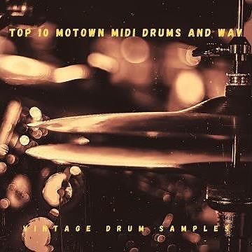 TOP 10 MOTOWN MIDI DRUM LOOPS AND WAV demo
