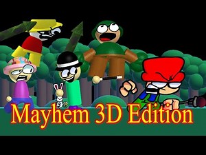 FNF VS Dave and Bambi - 3D Mayhem Edition ( Part 1 )
