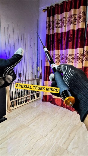 Rekomendasi joran tegek mikro starfall #mamcingliar #casting #mancing #fishing #mancingnila #tegek