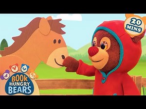 Boomer and the Babies | Learning Cartoons for Children | Book Hungry Bears | 9 Story Kids