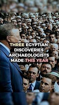 Three Egyptian Discoveries Archaeologists Made This Year