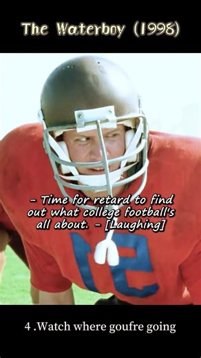 The Waterboy (1998) | "Watch where you're going." | Bobby's Clumsy First Encounter