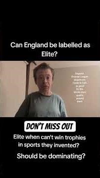Will England ever dominate?