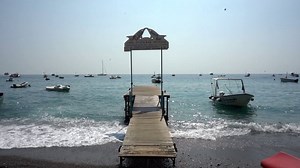 Beach bar sign at the dock - Free Stock Video Footage | Coverr