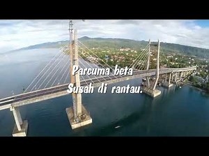 LAGU AMBON - PARCUMA (beta susah di rantau) , With lyric Nanaku
