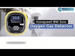 Honeywell BW Solo O2 Gas Detector | Handheld Pocket sized Oxygen Indicator| Instrukart