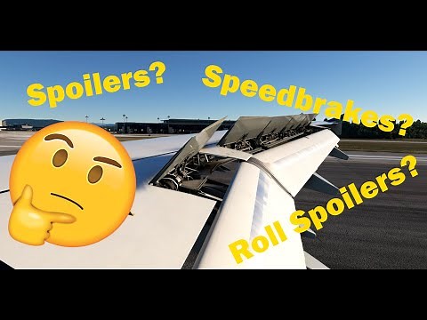 How does the A320 Spoiler system actually work?