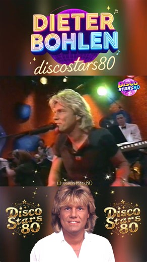 26K views · 593 reactions | 睊Dieter Bohlen - Midnight Lady睊 #music #80s #legend #80smusic #lovesong | Discostars 80 | Facebook