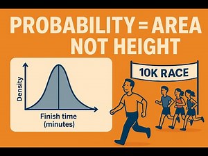 Normal Distribution & Histograms: How Area Becomes Probability