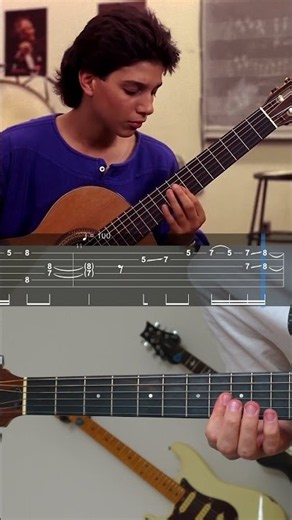Classical Guitar Meets Blues - Crossroads Movie | Guitar Cover With Tabs