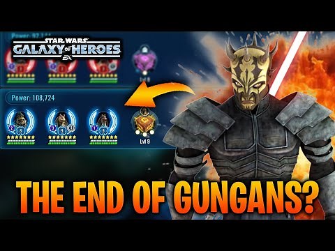 Savage Opress Stops the Gungan's Oppressive Defense - Cheapest Gungan Counter in Grand Arena?