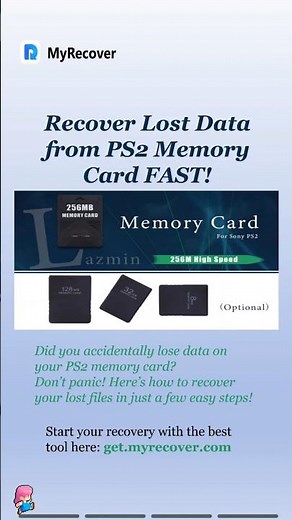 PS2 Memory Card Data Gone? 😓 Recover It in Minutes with These Tips #datarecovery #ps2