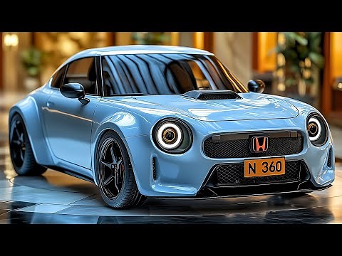 Get Ready! 2025 Honda N360 is Back - A Kei Classic Reborn with Modern Performance
