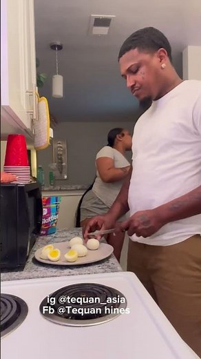 Exploding Egg Prank On Tequan! 😂