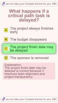 THEY REPEATED This Critical Path Question On The Exam!