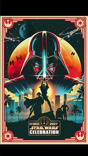 This Star Wars Celebration Key Art is Incredible #StarWars #SWC2027