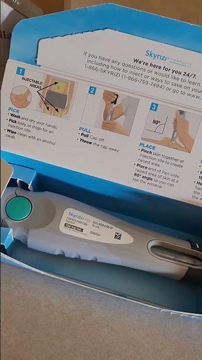 Every 3 Months, A Skyrizi Injection #PsoriasisJourney #psoriasis #skyrizi #psoriasisawareness