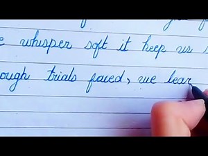 ✍️ CURSIVE HANDWRITING PRACTICE 📝 LEARN JOINING LETTER 💫 SMOOTH & STYLE WRITING
