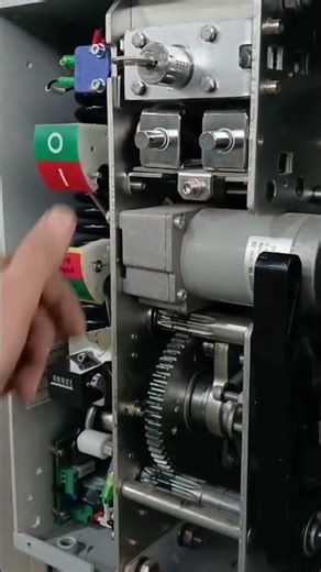 VCB Spring Charge ⚡ Close and Open #shorts #electrical