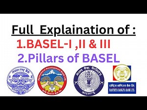 What is BASEL? Full Explanation of BASEL-I, II & III. Pillars of BASEL. Problem of BASEL-I, II & III