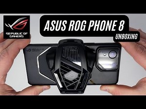 ASUS ROG Phone 8 Pro Unboxing and First Look