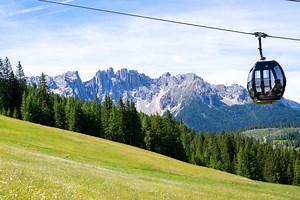 Wander- und Skigebiet Carezza - Karersee im Südtiroler Eggental
