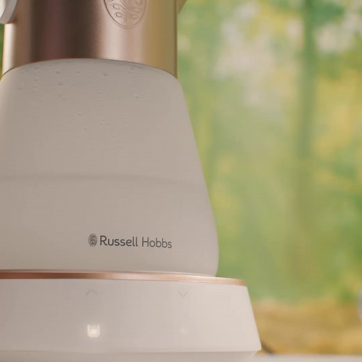 With colour-changing lights, Quiet Boil tech, and variable temp control, the Calm™ Kettle makes every cup a peaceful escape. | Russell Hobbs UK