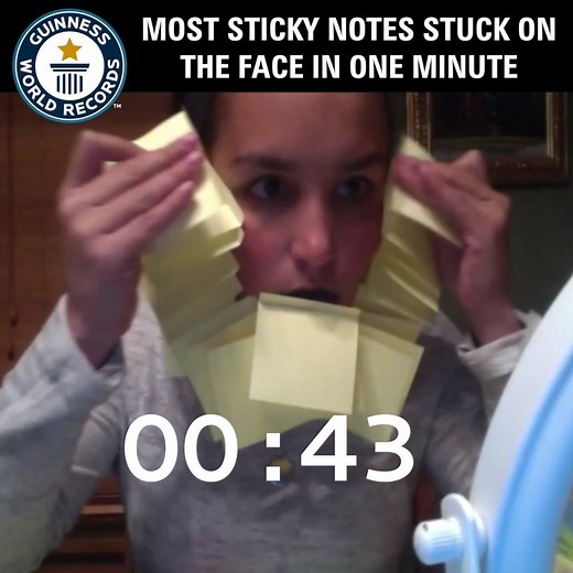 3M views · 1.4K shares | Don't have a costume for Halloween? Here's one that'll take just sixty seconds. Taylor Maurer (USA) achieved this sticky speed record in 2014 > www.bit.ly/GWR-sticky | Guinness World Records | Facebook