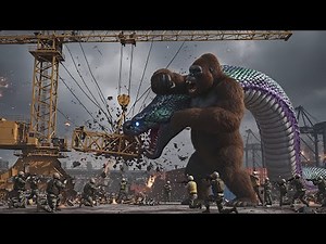 KING KONG vs TITANOBOA ⚔️ Giant Battle! The Army’s Last Stand