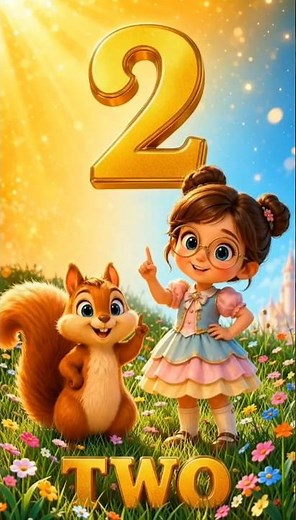 Learn Number 2 with Dolphins 🐬 | ocean mystery counting adventure| playkidsbright