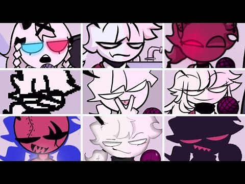 Friday Night Funkin' - Casanova but everytime it's Selever turn a Different Skin Mod is used