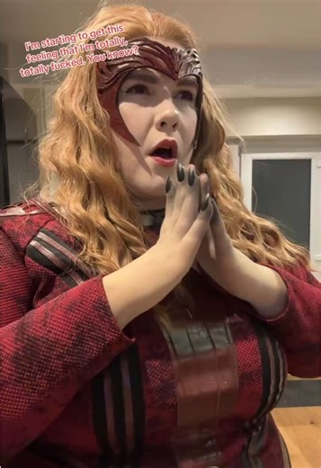 Wanda Maximoff Cosplay: A Halloween Spectacle