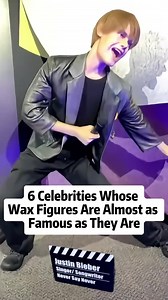 6 celebrities whose wax figures are almost as famous as they are celebrities actors celebrity movie us hollywood | Celeb Wave