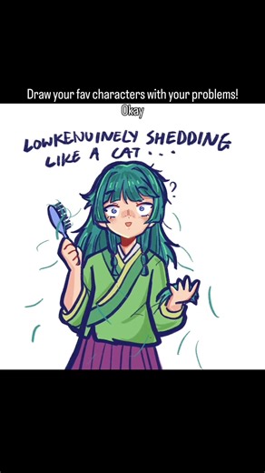 Drawing Favorite Characters with Personal Struggles