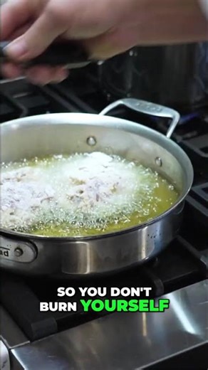 Deep Frying Turkey Thighs: Safety First! #shorts