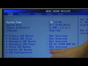 Configuración de la BIOS de un PC - Parte 3/7