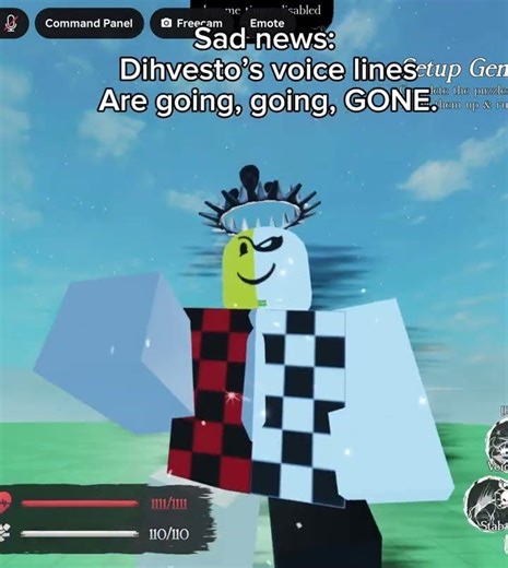 Hey, now i can’t hear MY voice! #forsaken #Roblox #postaldudepullshisvoicebeingusedafterfifteenyears