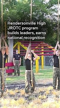 Hendersonville High JROTC program builds leaders, earns national recognition
