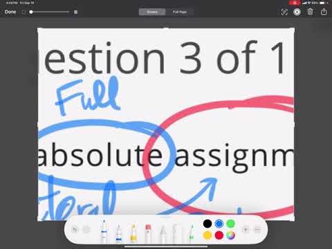 Absolute Assignment Vs. Collateral Assignment