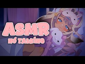 【ASMR】No Talking, Just Tingles: Assorted Tapping and Brushing for Sleep