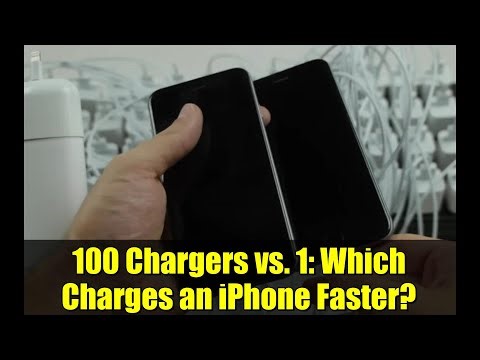 100 Chargers vs. 1: Which Charges an iPhone Faster?