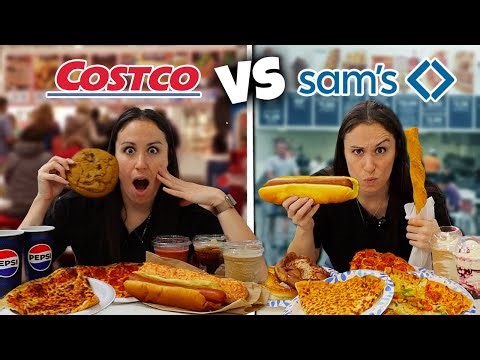 Costco Food Court VS Sam's Club Food Court