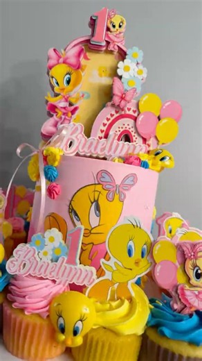 Let’s make a tweety bird cake as a home baker.