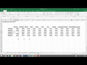 Using Count, CountA, and CountIF in Microsoft Excel 2013