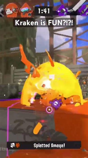 I did not realize how fun kracken is- #splatoon #splatoon3
