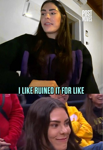 Kelsey Plum Showcases Incredible Post Moves