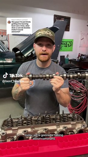 Camshaft 101! Hopefully this gives you a basic understanding of how a camshaft functions, as well as the terms we use to measure and describe their profile, such as lift, duration, LSA, and overlap. There is no “one size fits all” answer to “what’s the right cam for me?”. But understanding these concepts can help to guide your research. As always, thanks for tuning in! #cam #cammed #bigblock #smallblock #pushrodv8 #enginebuild #rollercam #fullrollermotor #camshaft #545stroker #385seriesbigblock 