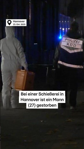 Schießerei in Hannover: ein 27-Jähriger stirbt #Hannover #Niedersachsen #RTLNord #RTLPlus #Polizei